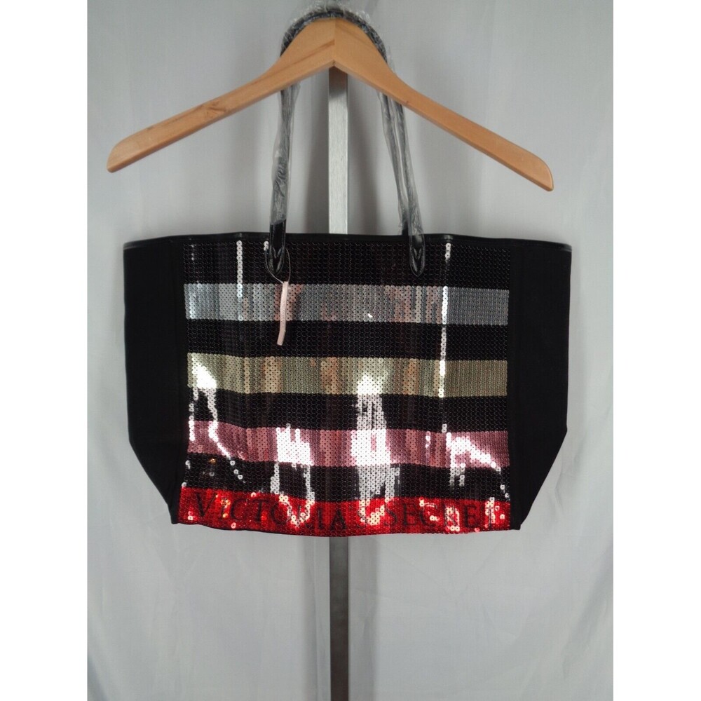 Victoria’s Secret Rainbow Sequin Tote Bag NEW